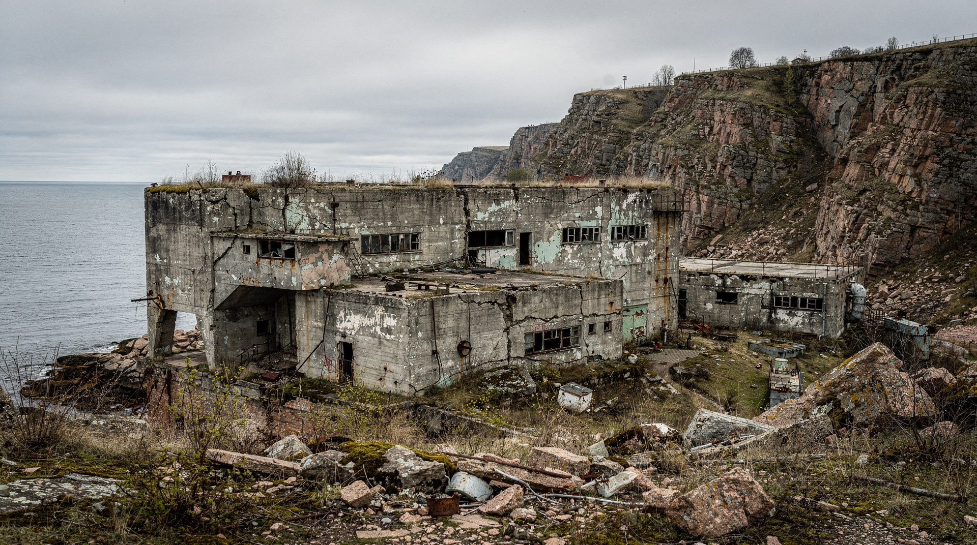 Paldiski and Rummu: Estonia's coastal cliffs and sunken quarry