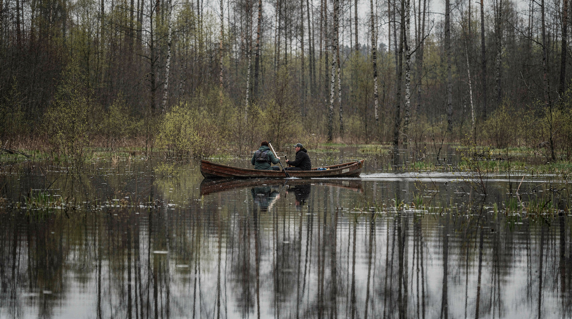 Soomaa National Park canoe day trip: Estonia's fifth season